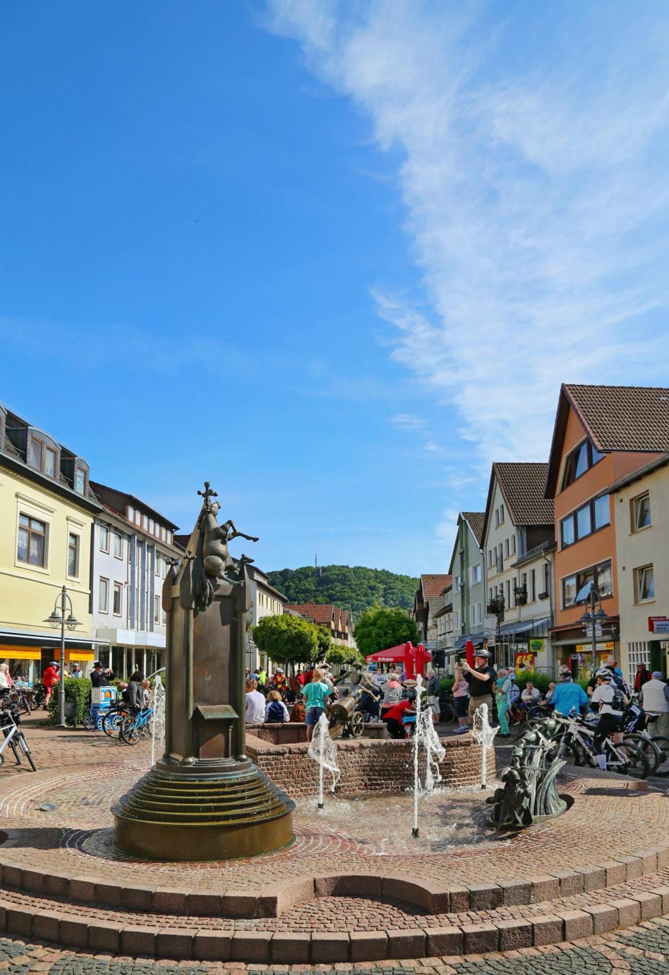 Ferienwohnungen Am Weserstrand Bodenwerder Bagian luar foto